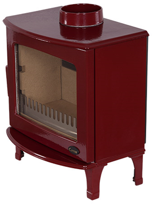 Carron ECO Stove 5kW SE - Rich Red Enamel